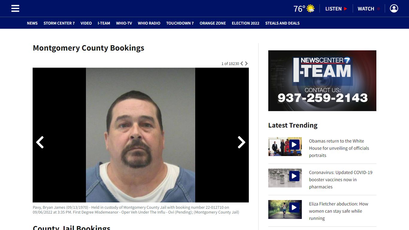 Montgomery County Inmates – WHIO TV 7 and WHIO Radio